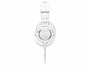 ATH-M50X ホワイト Audio Technica ATH-M50XWH Headphones - White : Audio
