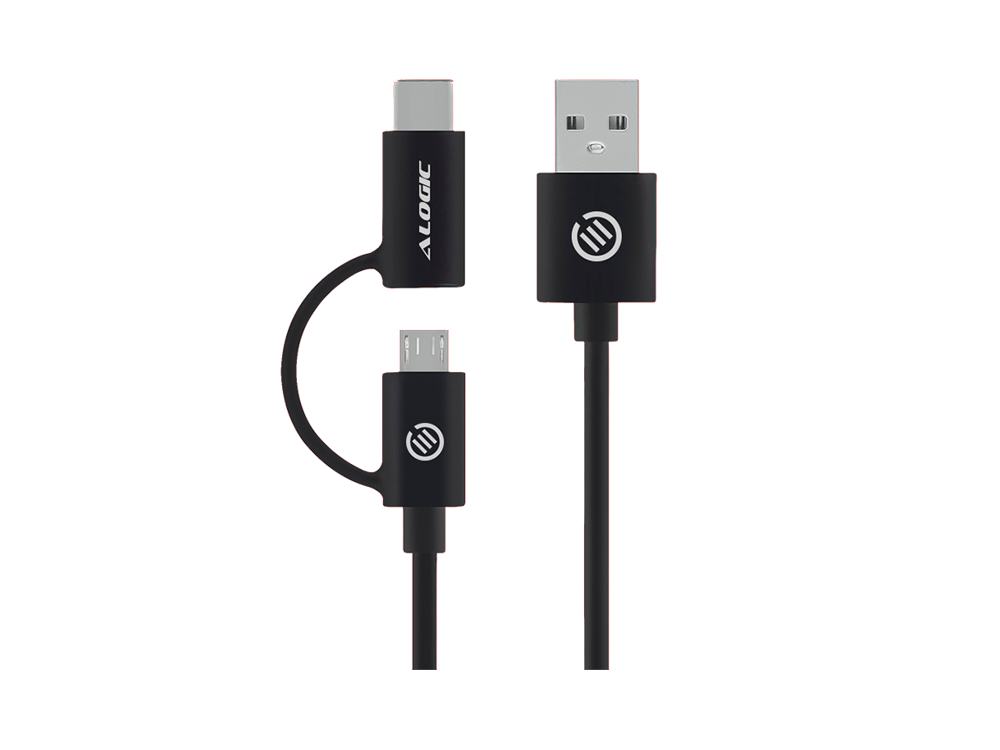 ALOGIC 1m Sync & Charge USBC & Micro USB Combo Cable Cables