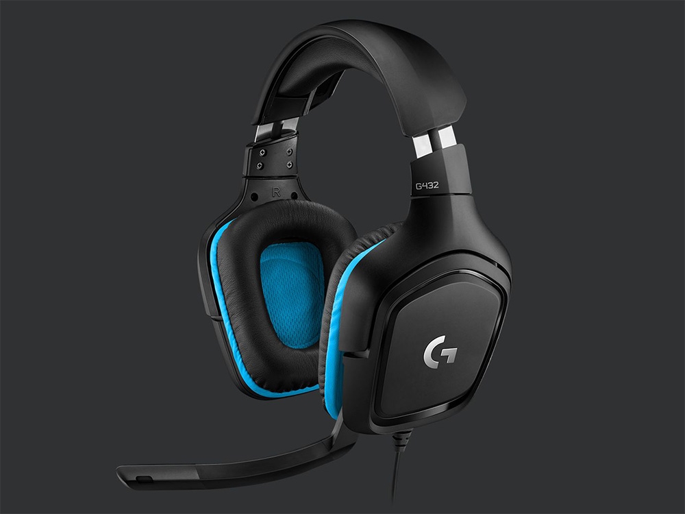 Logitech G432 7.1 Surround Sound Wired Gaming Headset Logitech Gaming