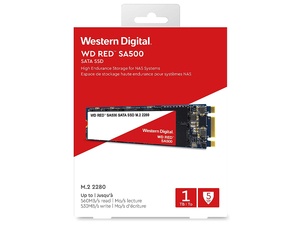 WD RED SA500 1TB M.2 2280 NAS SATA SSD [WDS100T1R0B]