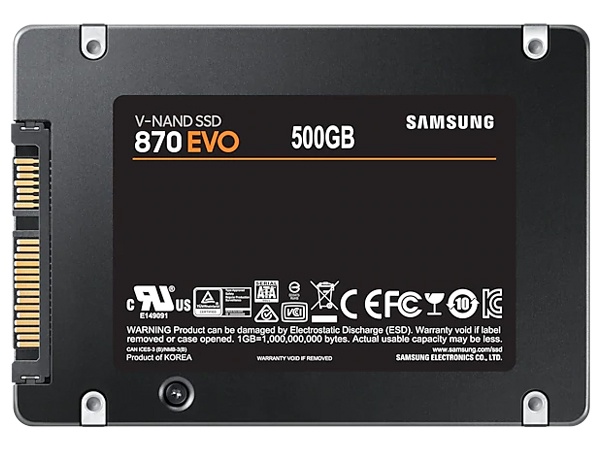 内蔵型SSD Samsung 870 EVO 500GB SSD SATA 2.5\