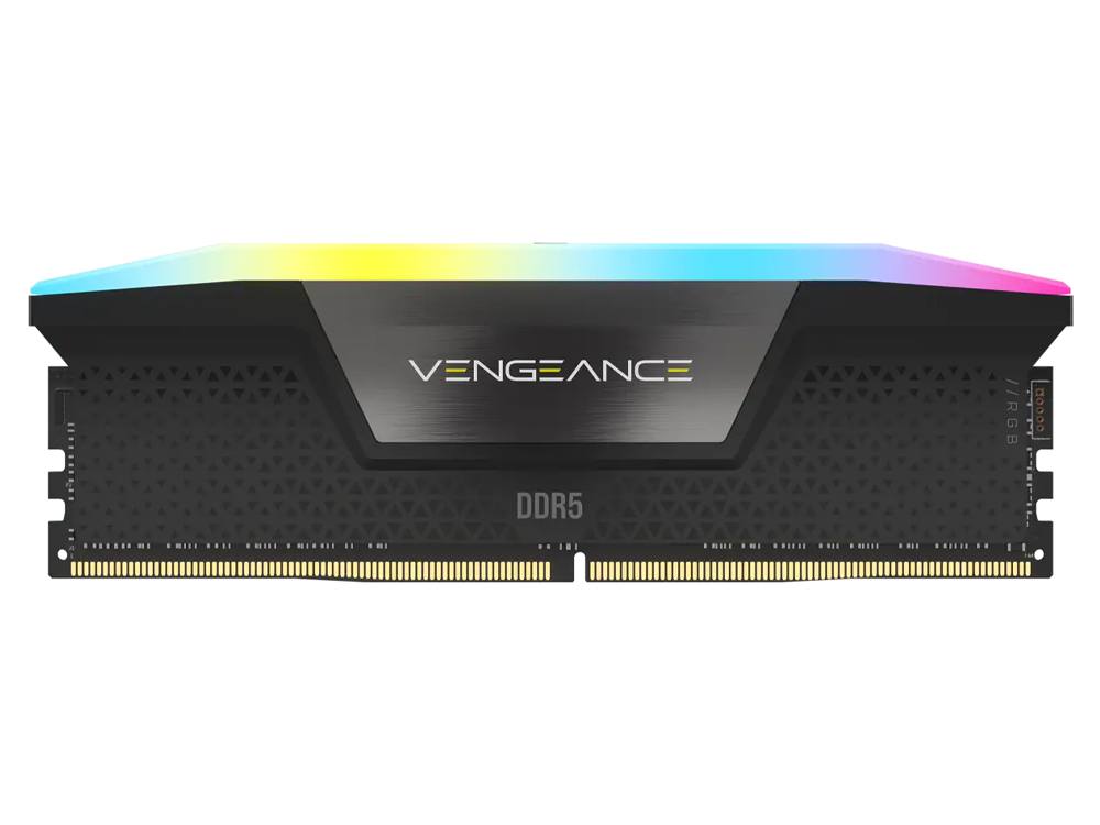 Corsair VENGEANCE RGB 32GB (2x16GB) DDR5 5200MHz C40 Desktop RAM