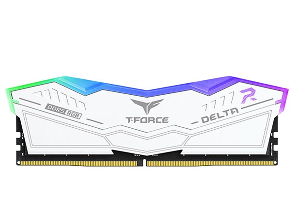 T-FORCE DELTA R RGB 32GB (16GB×2) Team Group T-Force Delta RGB DDR5 32GB (2 x 16GB) 6400MHz CL40 RAM