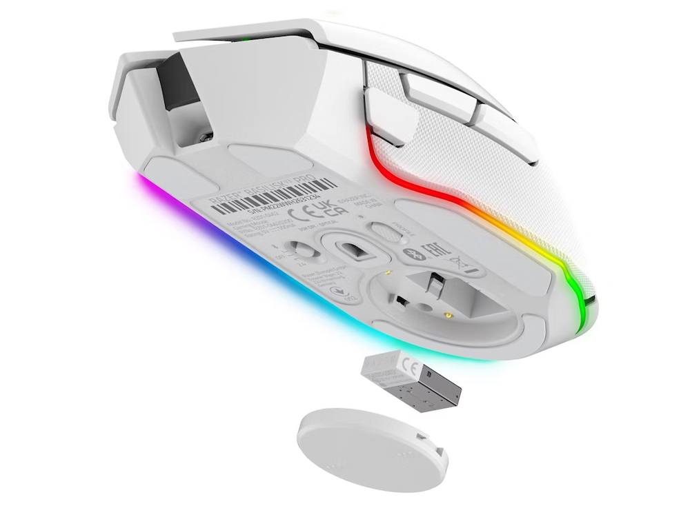 Razer Basilisk V3 Pro White Wireless Gaming Mouse - RZ01-04620200