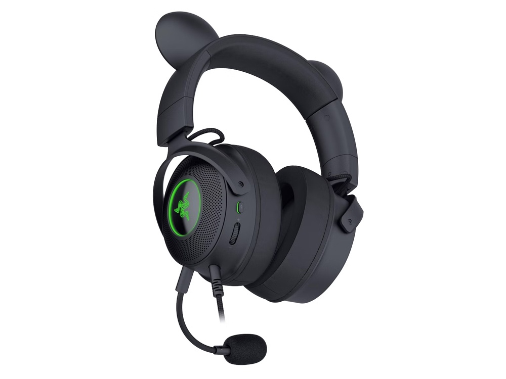 Razer Kraken Kitty V2 Pro Wired RGB Headset with Interchangeable Ears Black Razer Headphones