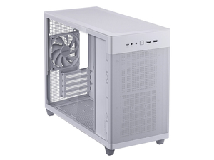 Asus Prime AP201 Tempered Glass MicroATX Case - White