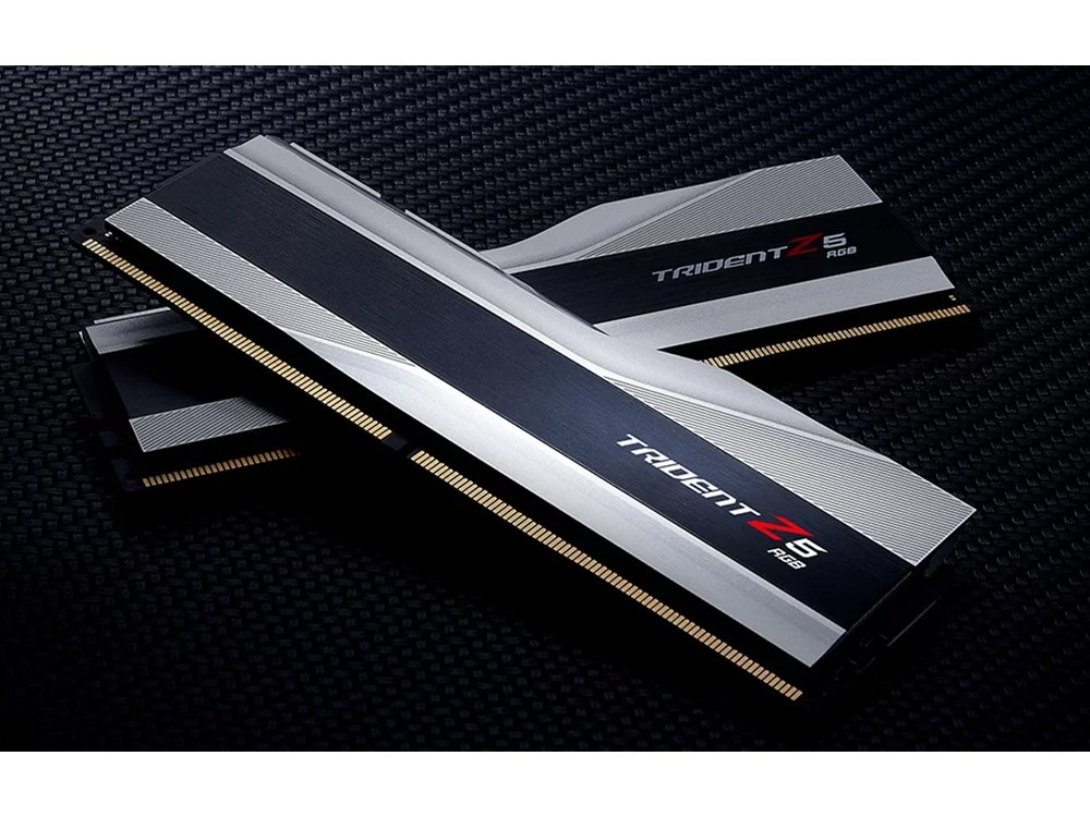 G.Skill Trident Z5 RGB 32GB(2x16GB) DDR5 6000MHz CL30 RAM - Silver