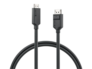 Alogic Elements 2m DisplayPort to HDMI Cable with 4K Support - Male to Male