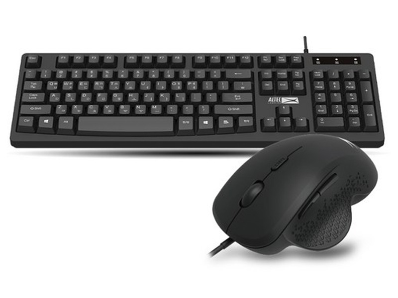 Altec Lansing ALBC6214 Wired Keyboard & Mouse Combo - Black | Fast ...