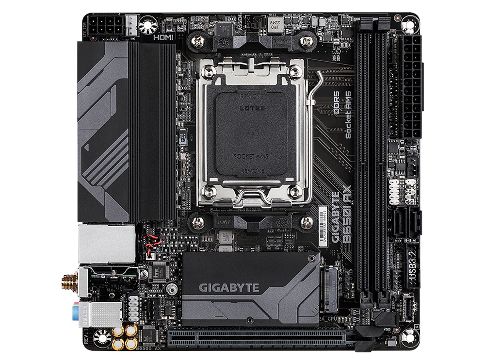 GIGABYTE B650i ax AM5 itx マザーボード Gigabyte B650I AX 1.0 AM5 m-ITX Motherboard (B650I AX
