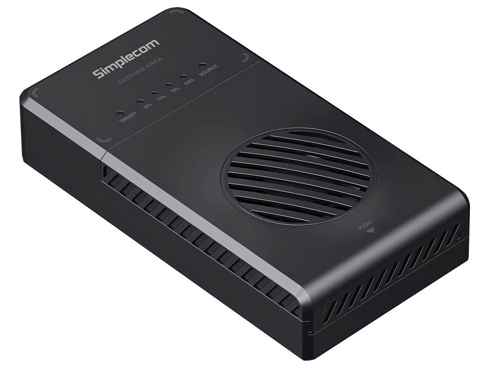 Simplecom SD560 Dual Bay NVMe M.2 SSD Enclosure - USB 3.2 Gen2 10Gbps