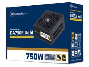 SilverStone DA750R Gold 750W 80+ Gold ATX 3.0 PCIe 5.0 Fully