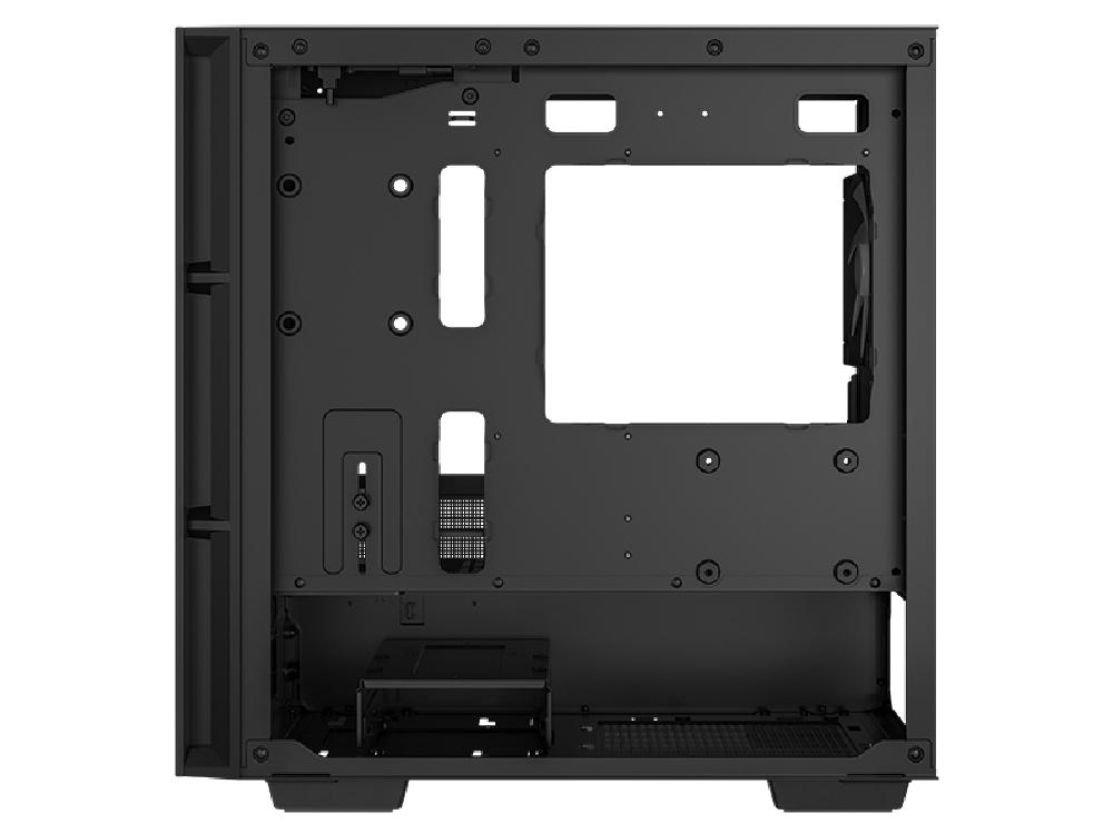 Deepcool CH360 Digital Tempered Glass Micro-ATX Case - Black [R-CH360 ...