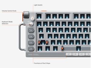 キーボード NuPhy Field75 HE (Magnetic Jade Switch) Nuphy Field75 HE Magnetic Switch Keyboard Gaming Hot