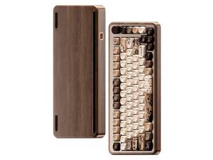 Akko MU02 Mountain Seclusion Rosewood Switch Wooden Mechanical Keyboard ...