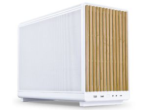 Lian Li DAN A3-mATX Micro Form Factor Micro-ATX Case White (Wood