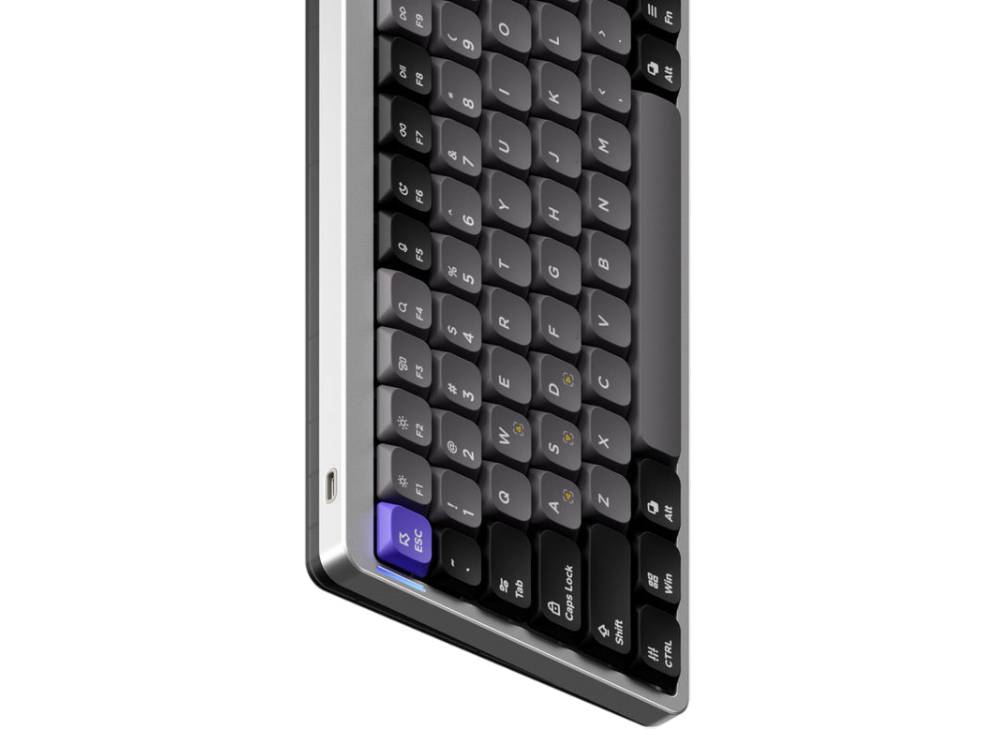 NuPhy Air75 HE Low-Profile 8K Magnetic Jade Pro POM Switch Wired