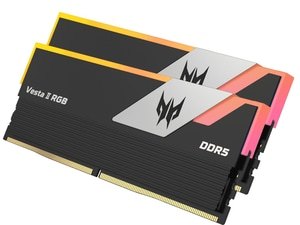 Predator Vesta II DDR5 RGB 32GB(16GB✕2) Acer Predator Vesta II RGB DDR5 RAM 32GB (16GBx2) 6000MHz