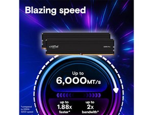 【Crucial】DDR5 Pro 96GB（48GB×2枚）メモリ DDR5 メモリ 96GB(48GB×2) Crucial Pro Crucial Pro 96GB Kit (48GBx2