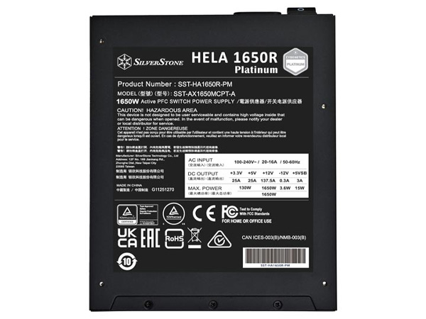 Alimentation PC Alimentation Entièrement Modulaire Forgeon Reactor 850 W Cybenetics Platinum Atx 31 Pcie 51 Noir