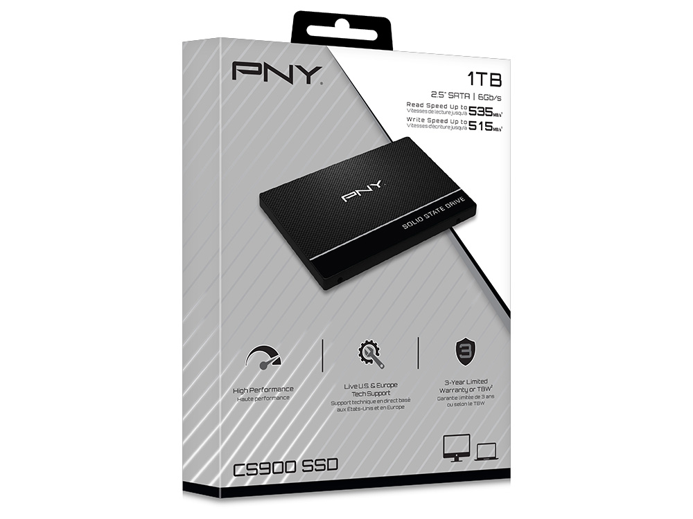 PNY CS900 1TB 7mm SATA III 2.5