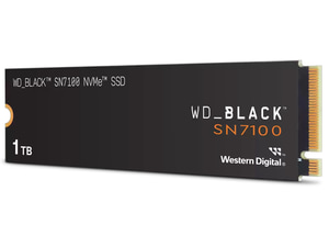 WD BLACK SN7100 1TB PCIe Gen4 M.2 2280 NVMe SSD [WDS100T4X0E]