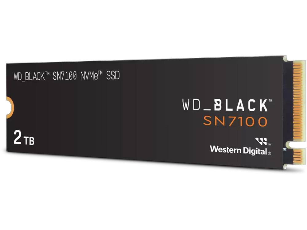 WD BLACK SN7100 2TB PCIe Gen4 M.2 2280 NVMe SSD (Without Heatsink