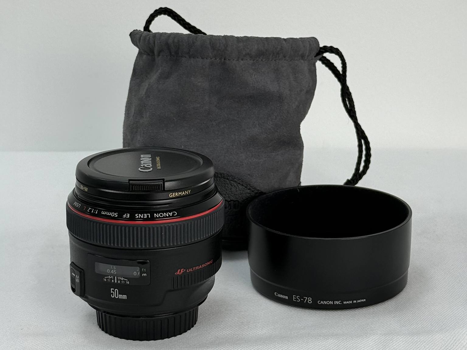 Canon 50mm f/1.2L レンズ ES-78付き Canon 50mm f/1.2L レンズ ES-78付き Amazon.com : Canon ES-78