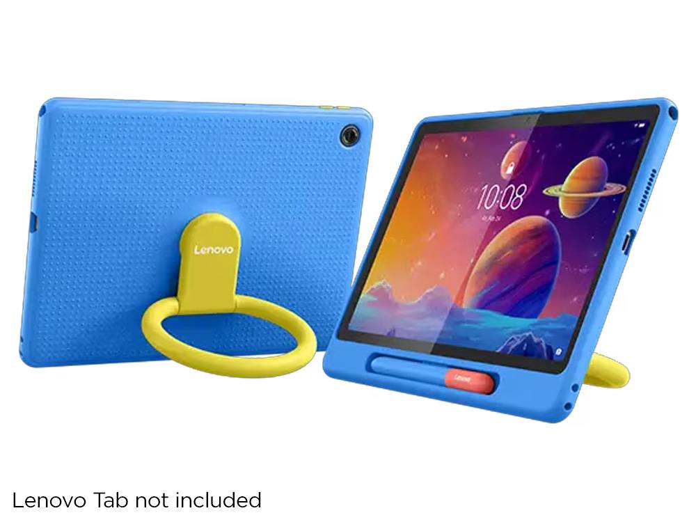 Coque Silicone Lenovo Play Pour Tablette Enfant - Avec Stylet Et Support Intégré (bleu Océan) - 8