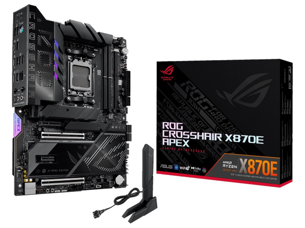 ASUS ROG CROSSHAIR X870E APEX AM5 DDR5 WIFI 7 ATX Motherboard [ROG