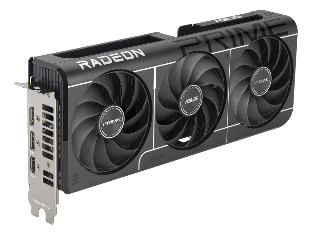 ASUS Prime Radeon RX 9060 XT 16GB GDDR6 OC Edition Graphics Card
