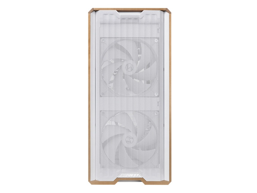 Lian Li Lancool 217 Wood Frame Mid-Tower Case - White [PC-LAN217W]