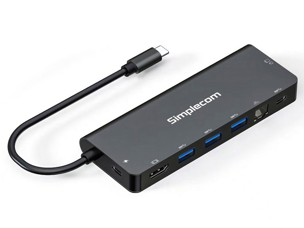 Simplecom CHT590 USB-C SuperSpeed 9-in-1 Multiport Docking Station [CHT590]