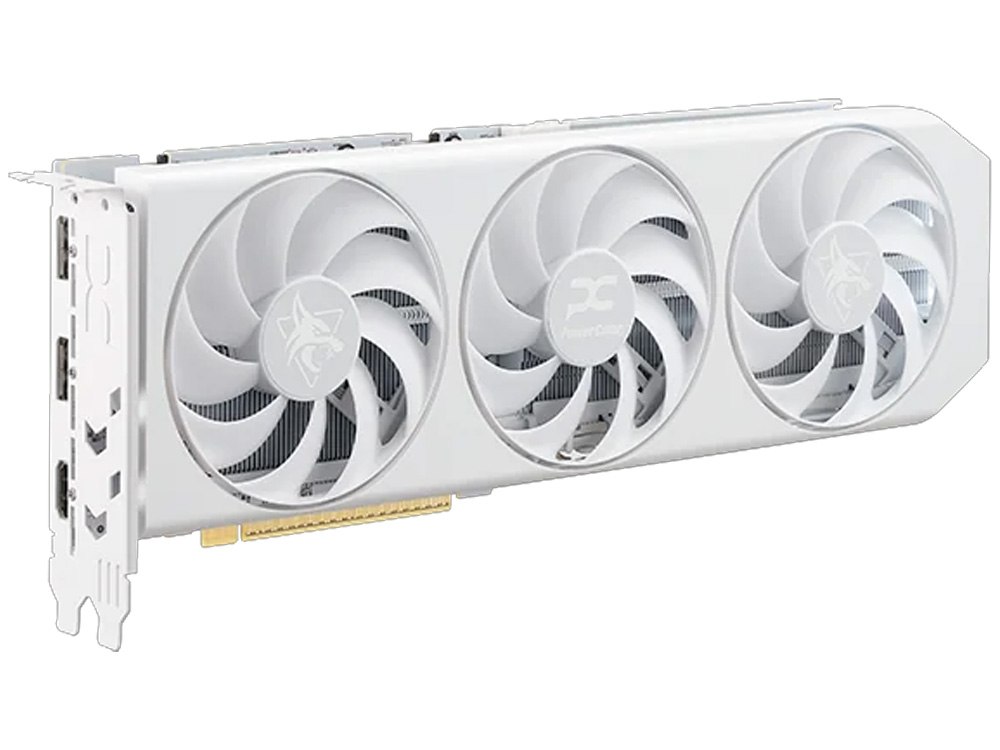 PowerColor Hellhound Radeon RX 9060 XT White OC 16GB GDDR6