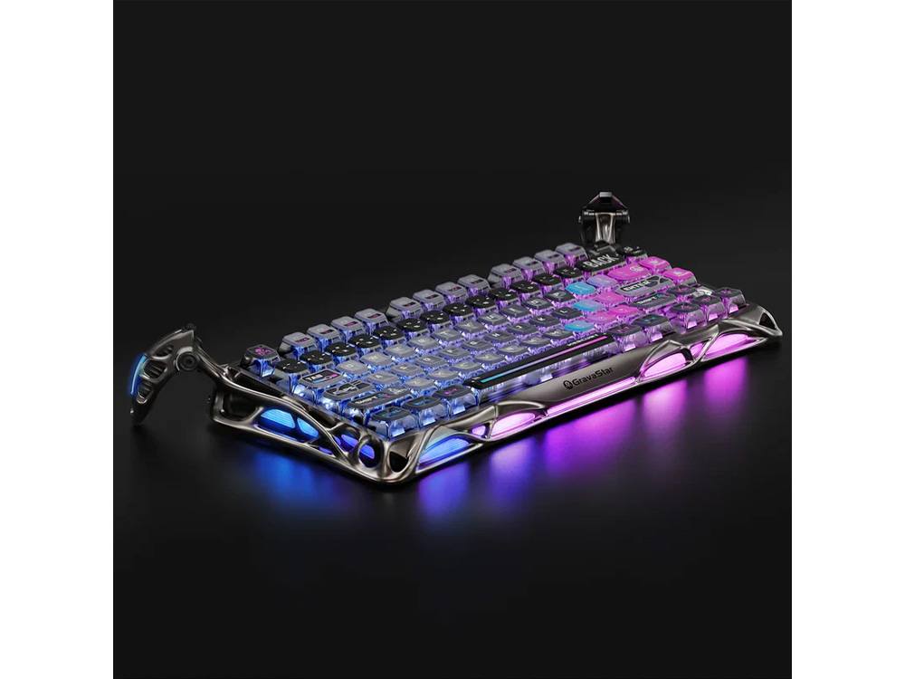 GravaStar Mercury K1 Pro Wireless RGB Mechanical Gaming Keyboard ...