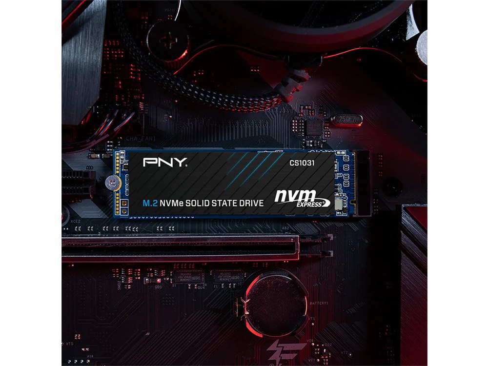 PNY CS1031 500GB M.2 2280 NVMe SSD - Black [M280CS1031-500-CL]