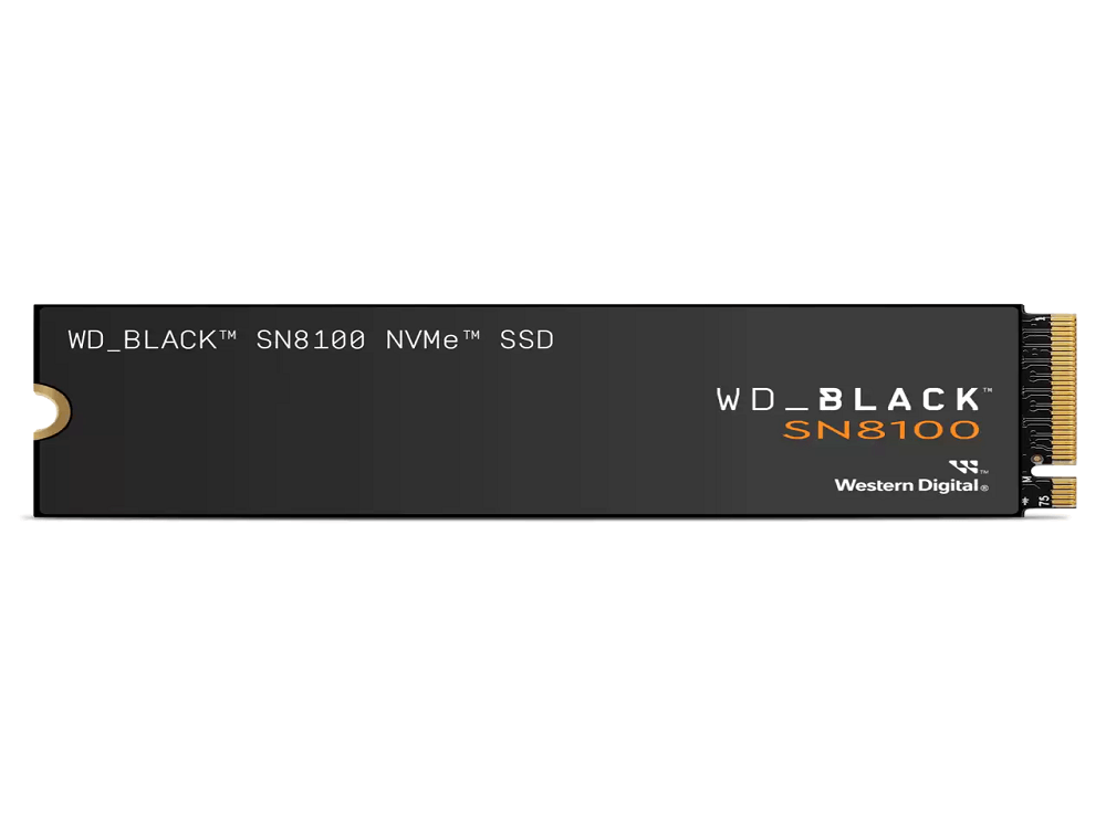 WD BLACK SN8100 2TB PCIe Gen5 M.2 2280 NVMe SSD (Without Heatsink
