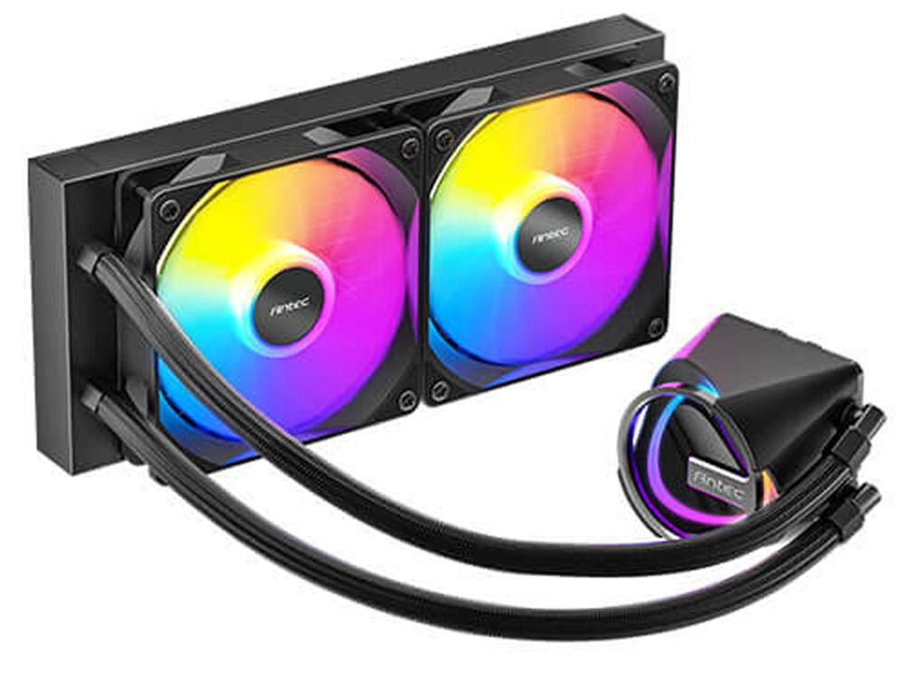 Antec Skeleton 240 ARGB All-In-One Liquid Cooler - Black thumbnail 2
