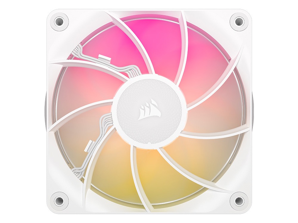 Corsair iCUE LINK RX120 MAX RGB 120mm PWM Thick Fans - White (3