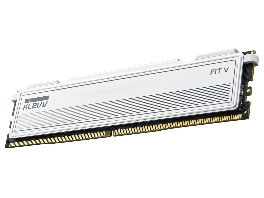 Klevv FIT V 32GB (2 x 16GB) DDR5 6000MHz CL28 Desktop RAM - White (not ...
