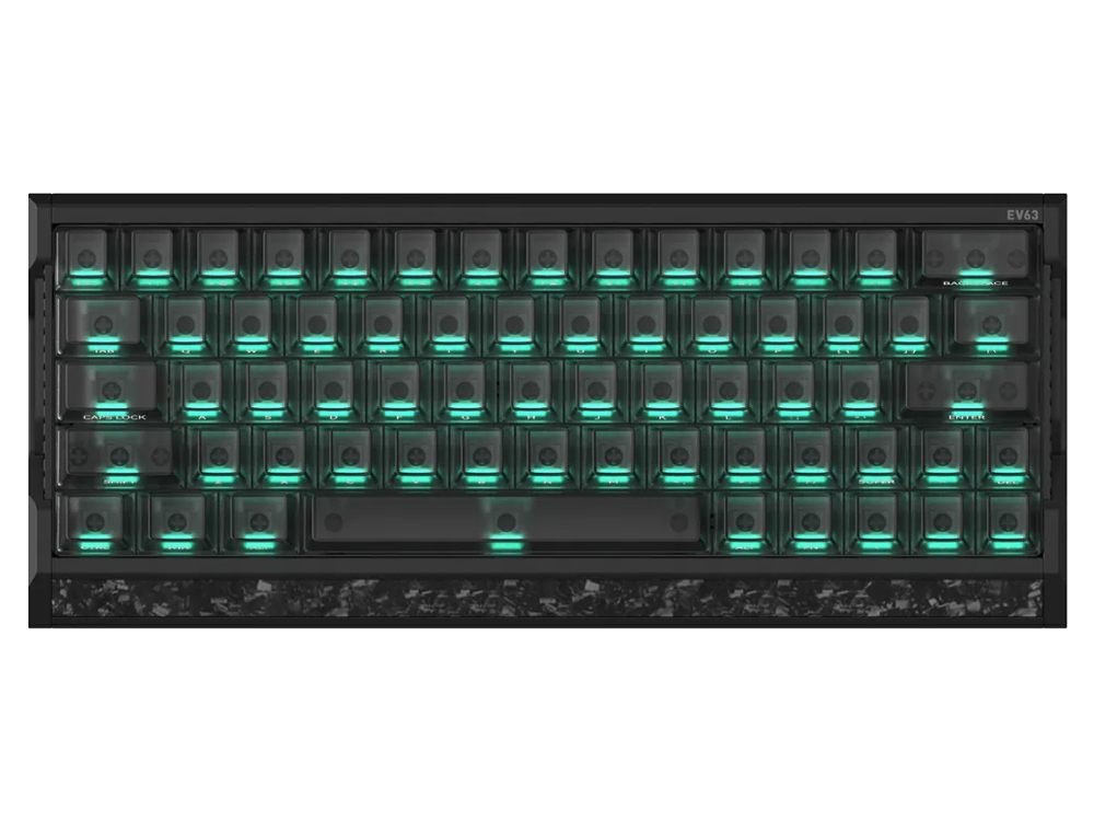 IQUNIX EV63 Wired Hall Effect 8K RGB Magnetic X Pro Switch Gaming