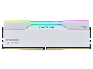 KLEVV CRAS V RGB 32GB (2 x 16GB) DDR5 6000MT/s CL28 Desktop RAM