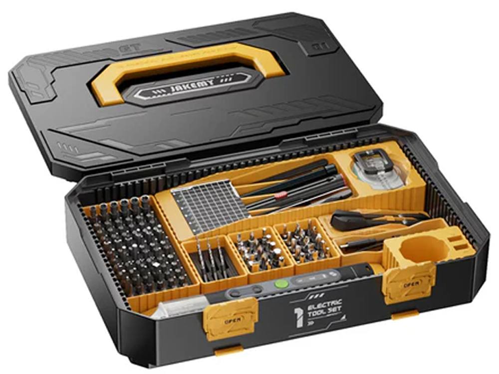 Jakemy JM-8198 135-in-1 Cordless Electric Screwdriver Tools Box [JM-8198]