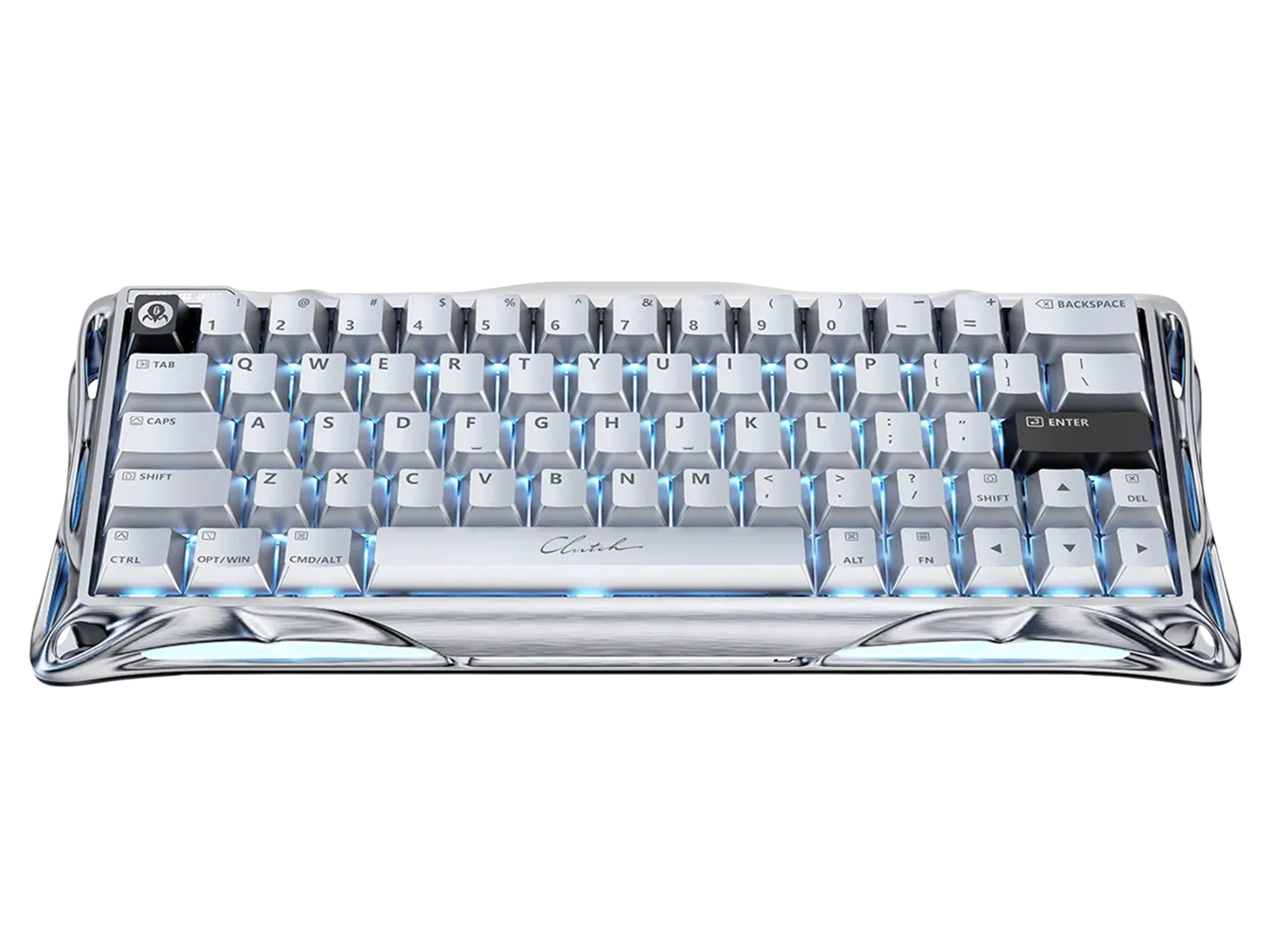 GravaStar Mercury V60 PRO silver ゼウス GravaStar Mercury V60 Pro Hall Effect Magnetic Switch Gaming