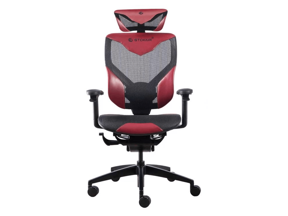 GTChair VIDA X GR 3D Headrest 5D Armrest Gaming Chair - Black/Wine Red ...