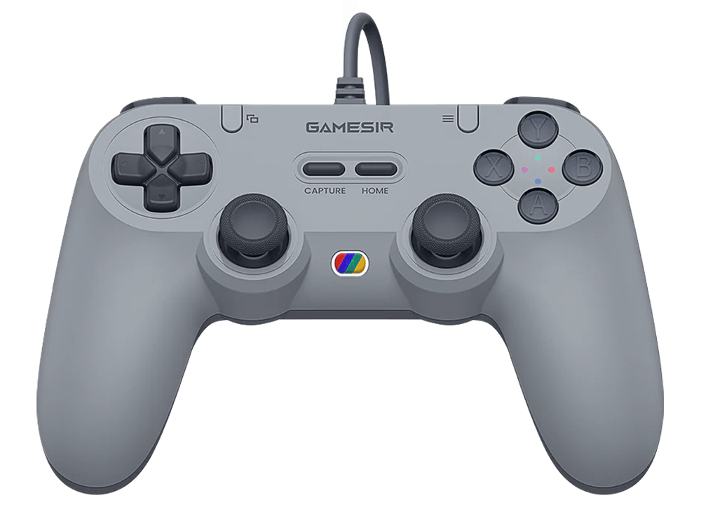 GameSir Tegenaira Lite Wired Symmetric Game Controller - Retro Gray