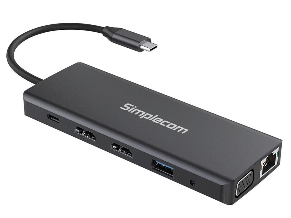 Simplecom CHN612 USB-C 12-in-1 Multiport Docking Station [CHN612]