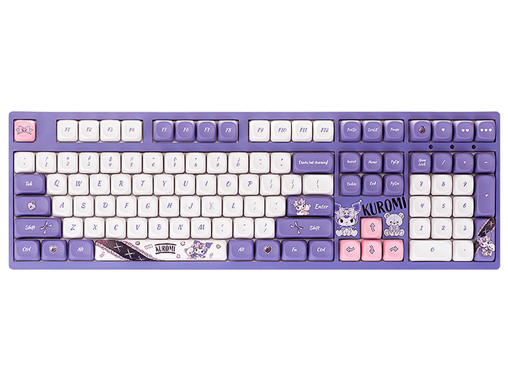 Akko Kuromi 3108RF V3 Frost Pink Switch Wireless Mechanical Keyboard
