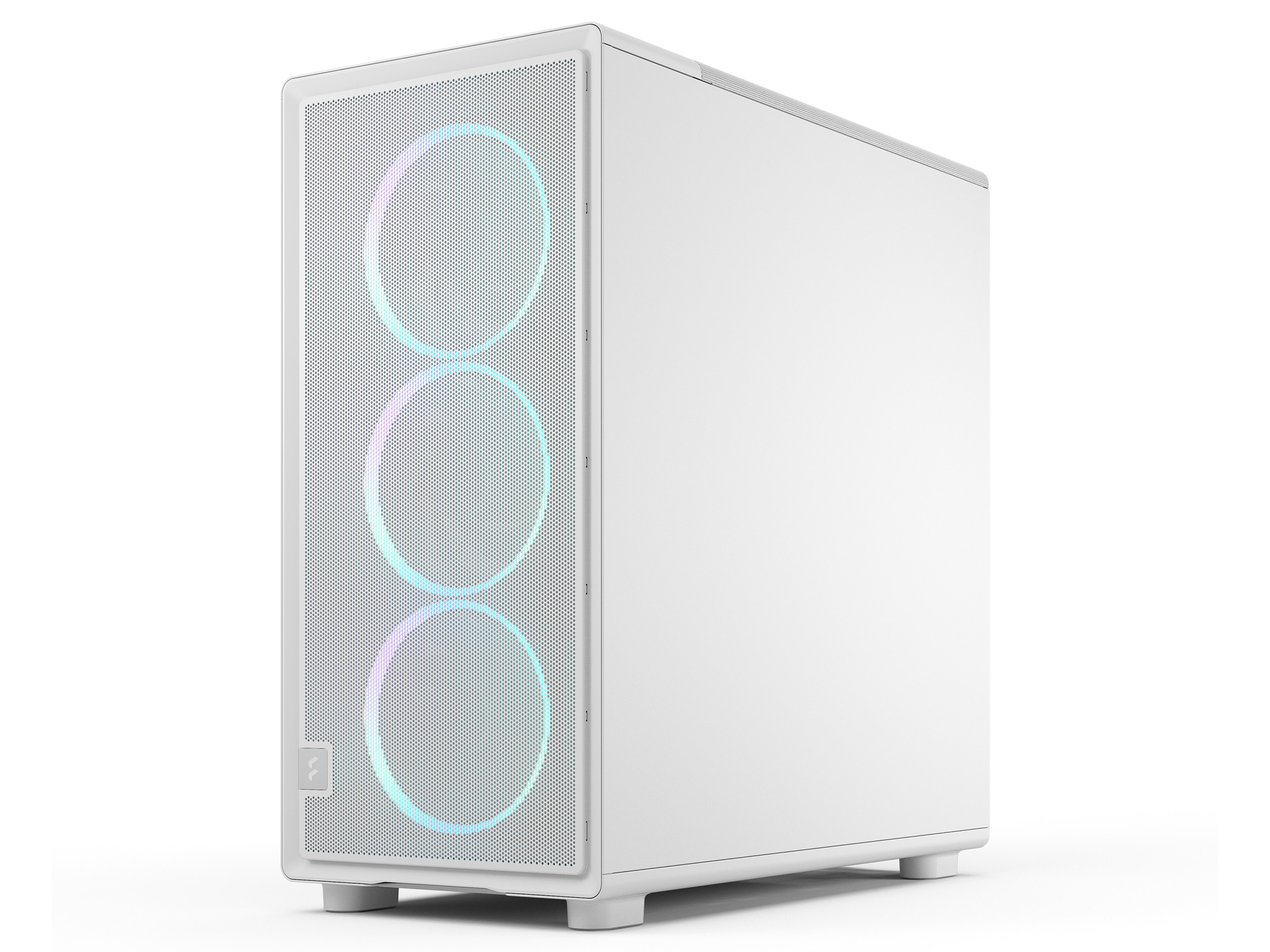 Fractal Design Epoch XL Full-Tower PC Case - White TG RGB Clear