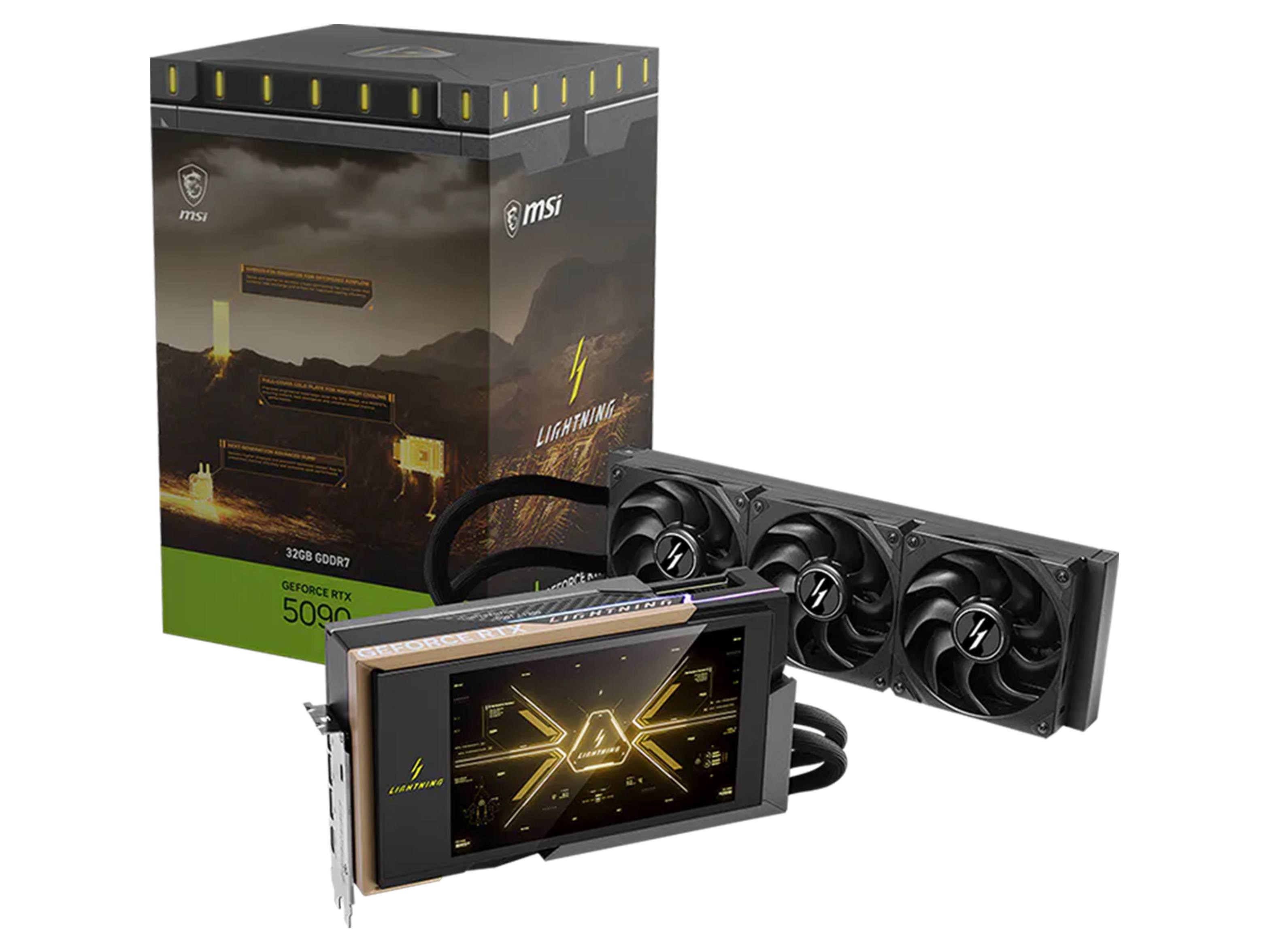 MSI GeForce RTX 5090 LIGHTNING Z 32GB Graphics Card